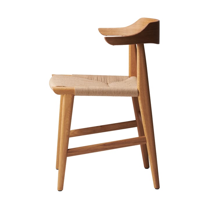 Silla con reposabrazos Hedda, Roble-pure-cordón de papel natural Gärsnäs