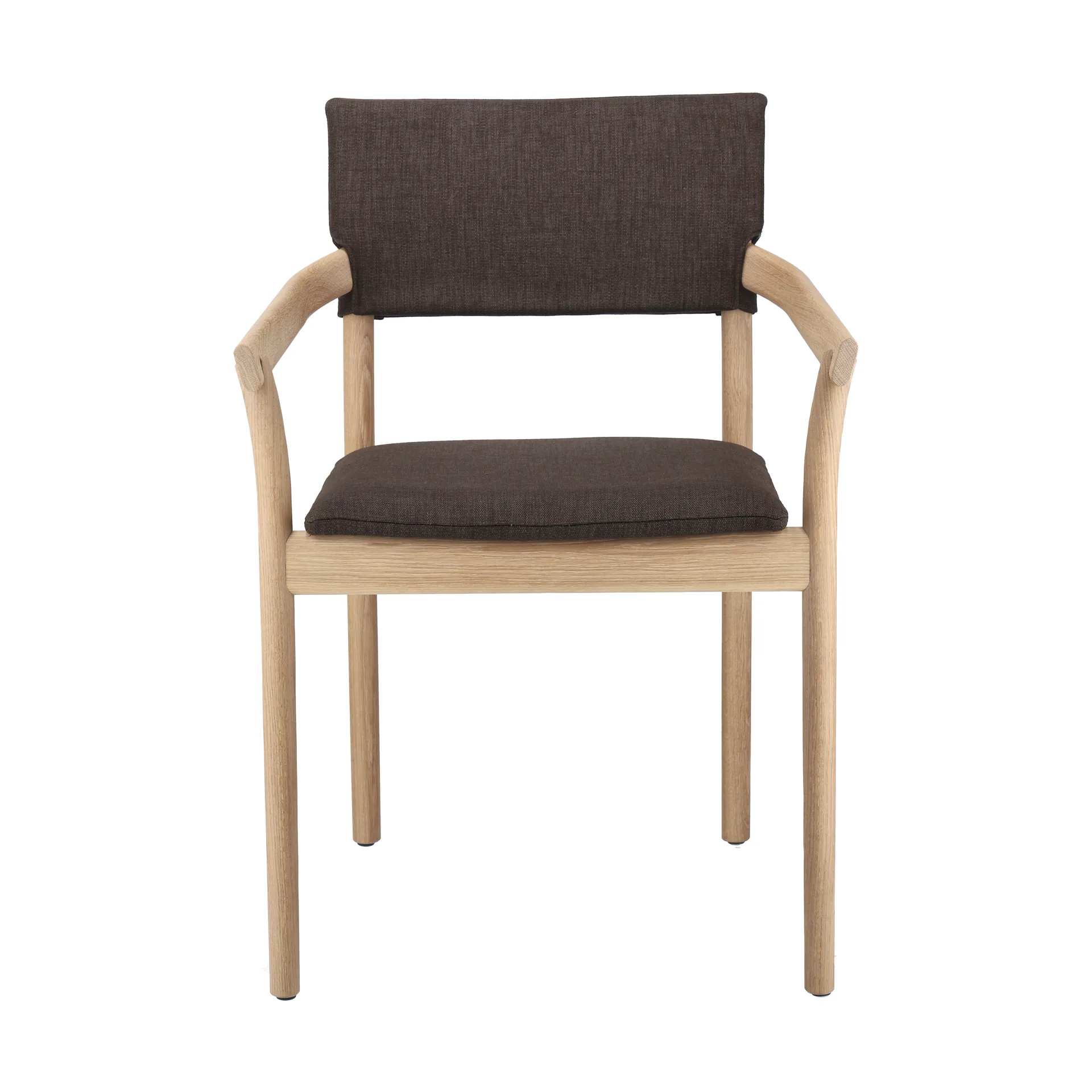 SillA con reposabrazos Vyn respaldo tapizado, Monocoat natural-Lido 46 mole Gärsnäs