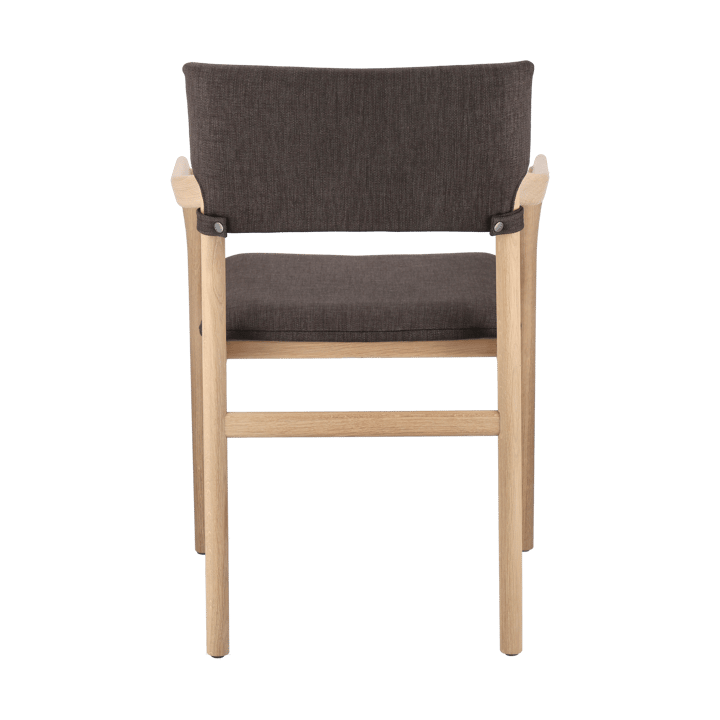 SillA con reposabrazos Vyn respaldo tapizado - Monocoat natural-Lido 46 mole - Gärsnäs