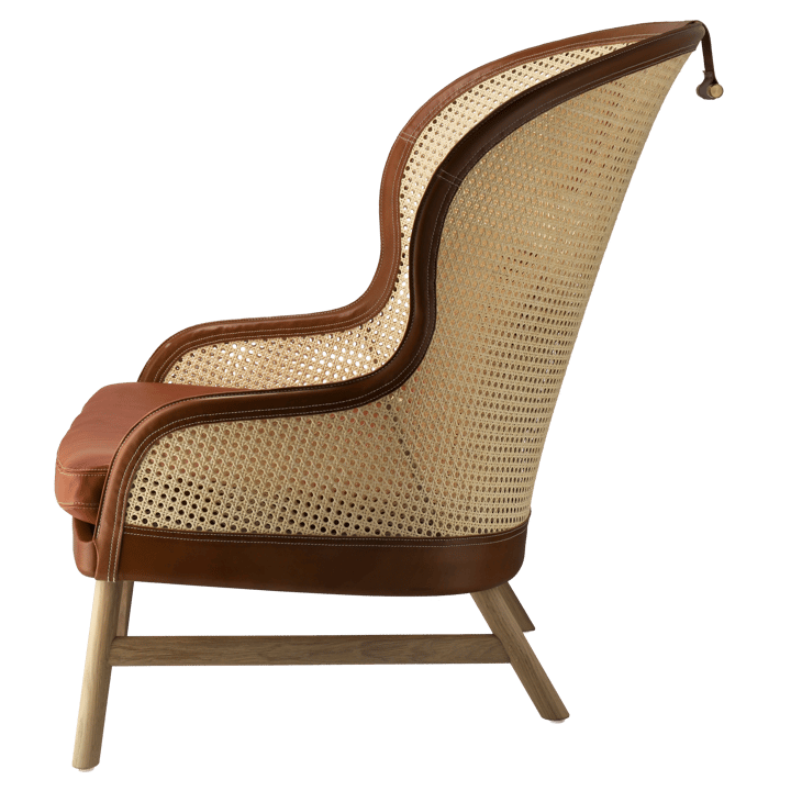 Sillón Dandy - Roble-natural-cuero Tärnsjö cognac - Gärsnäs