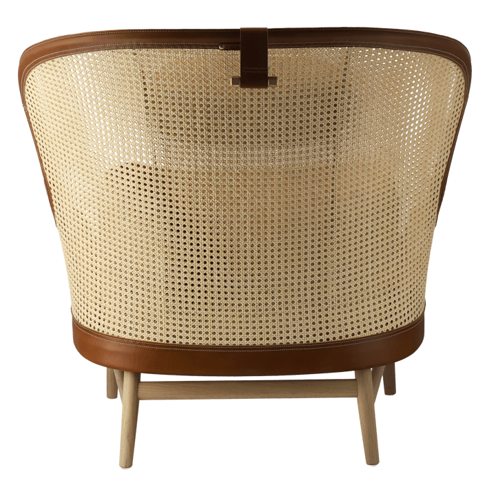 Sillón Dandy - Roble-natural-cuero Tärnsjö cognac - Gärsnäs