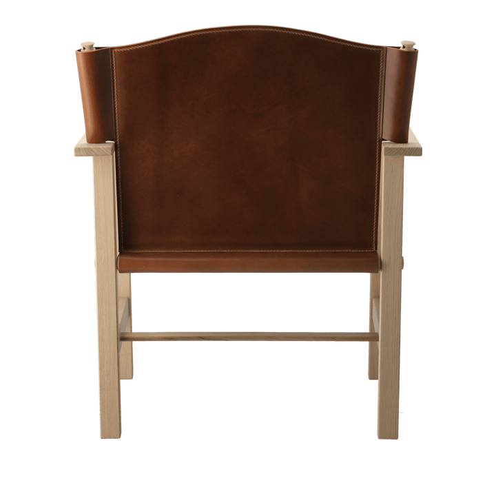 Sillón Ferdinand - Roble-sin tratar - cuero Tärnsjö cognac - Gärsnäs