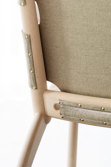 Sillón Hedwig - Haya-white-tela canvas - Gärsnäs