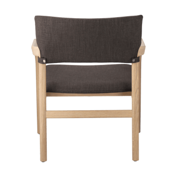 Sillón Vyn con respaldo tapizado - Monocoat natural-Lido 46 mole - Gärsnäs