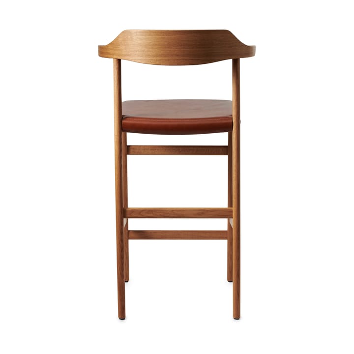 Taburete de bar Hedda, Roble-pure-cuero Tärnsjö cognac Gärsnäs