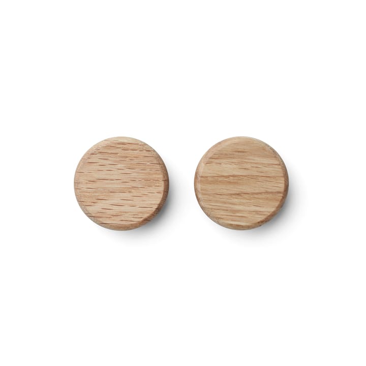 2 Botones para listón magnético Flex Button, roble Gejst