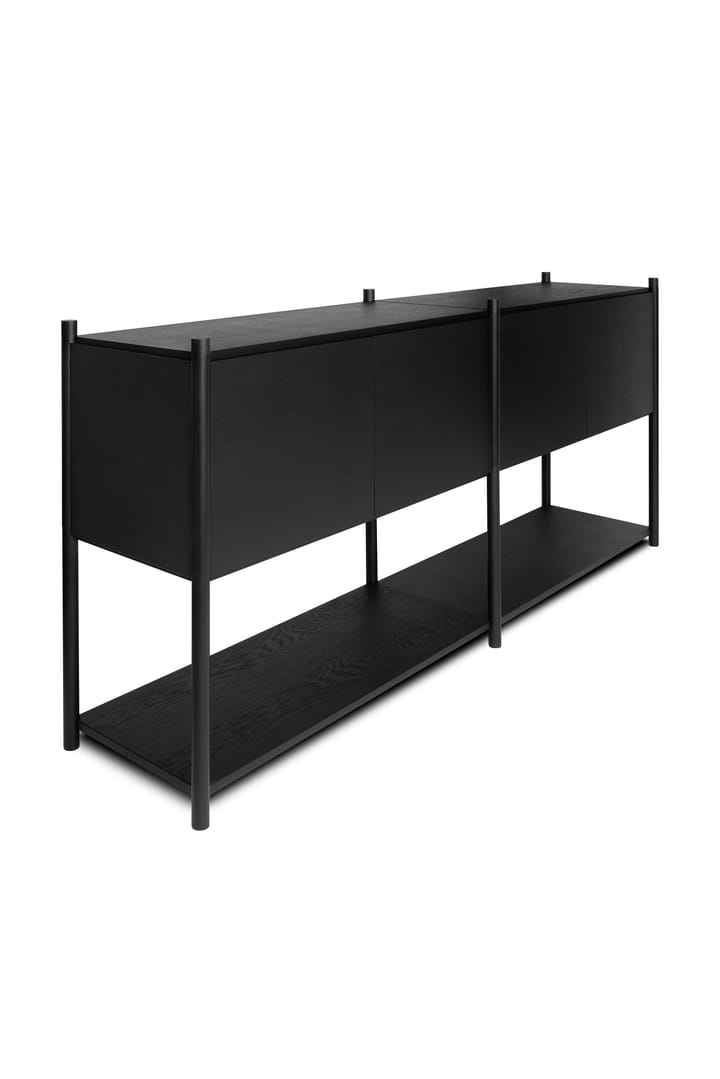 Aparador Sceene H, Roble teñido negro Gejst