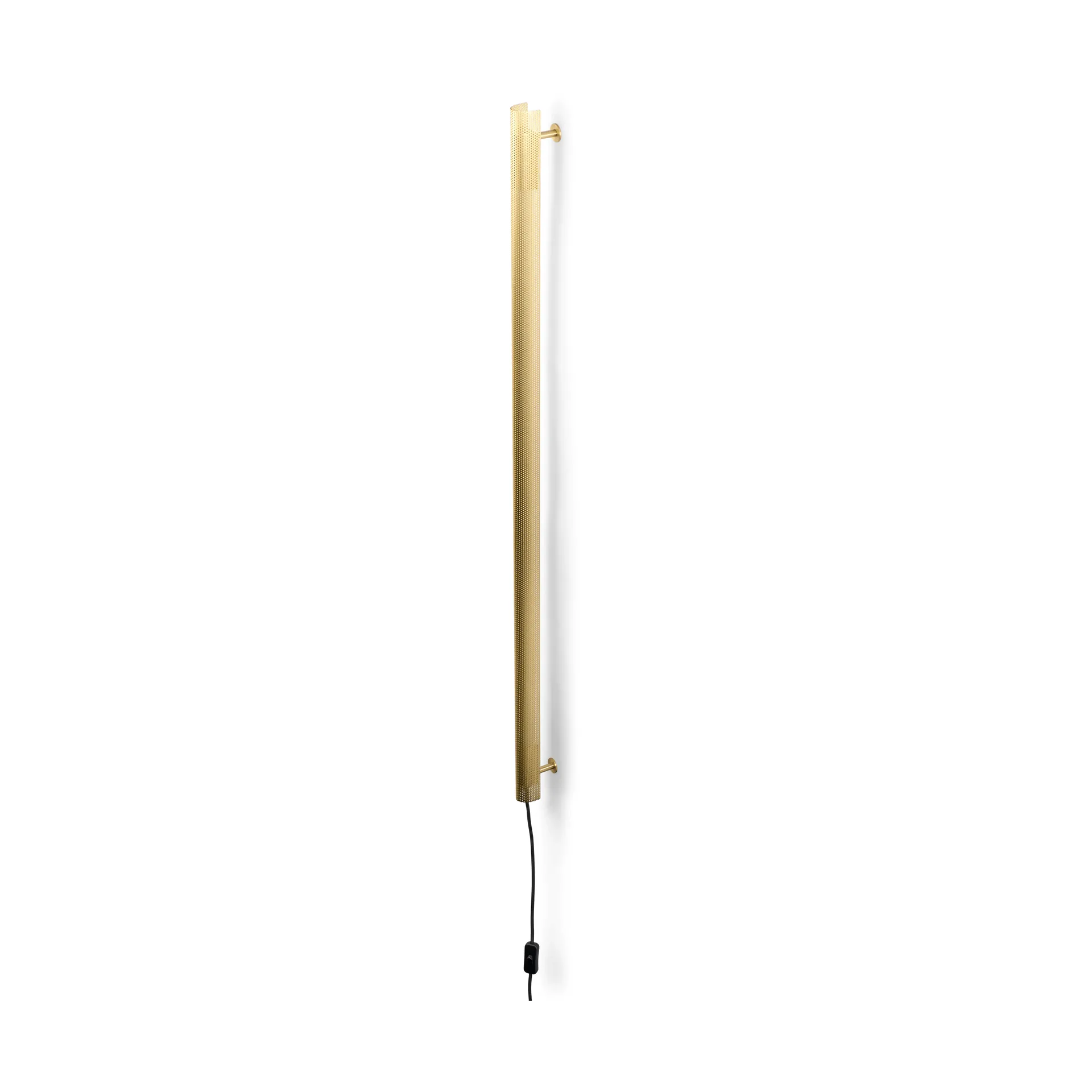 Aplique de pared Radent long 135 cm, Latón Gejst