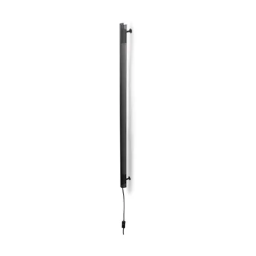 Aplique de pared Radent long 135 cm - Negro - Gejst