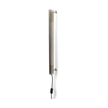 Aplique de pared Radent short 70 cm - Acero - Gejst