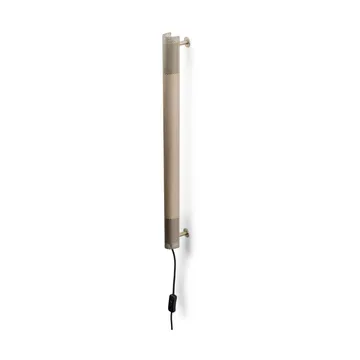 Aplique de pared Radent short 70 cm - Acero - Gejst