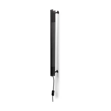 Aplique de pared Radent short 70 cm - Negro - Gejst