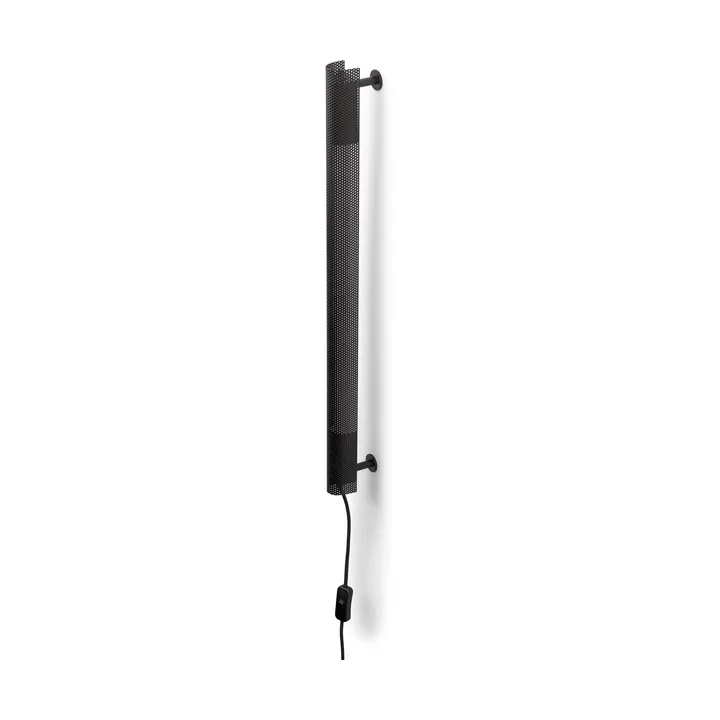 Aplique de pared Radent short 70 cm - Negro - Gejst