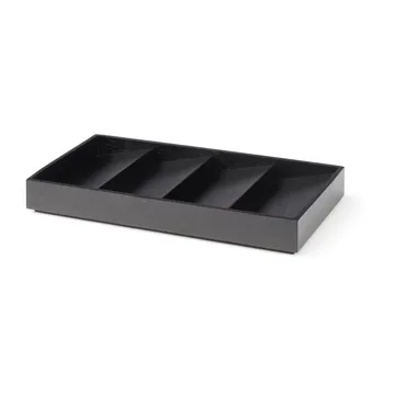 Bandeja de almacenamiento Duune organizer 4 - negro - Gejst