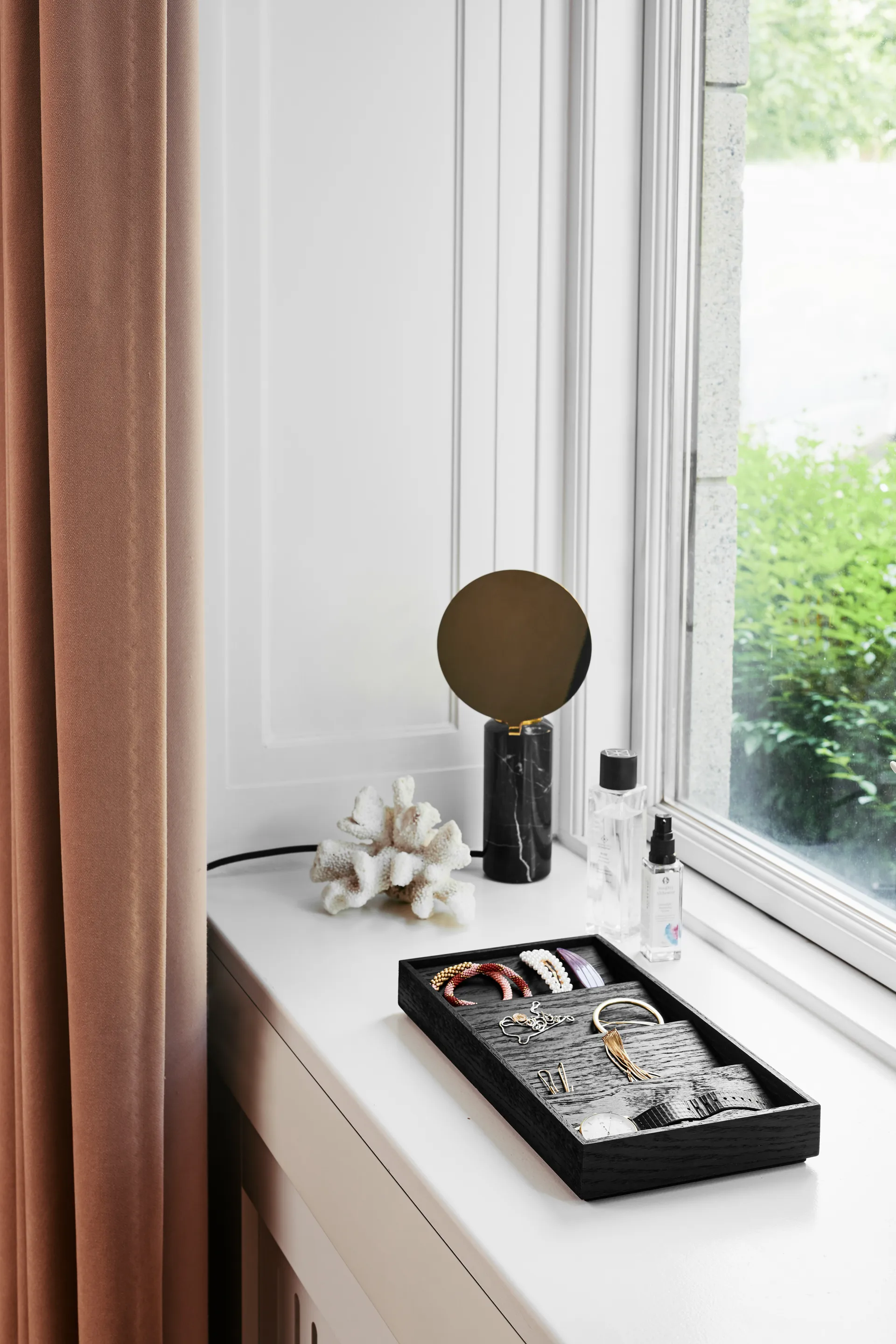 Bandeja de almacenamiento Duune organizer 4, negro Gejst