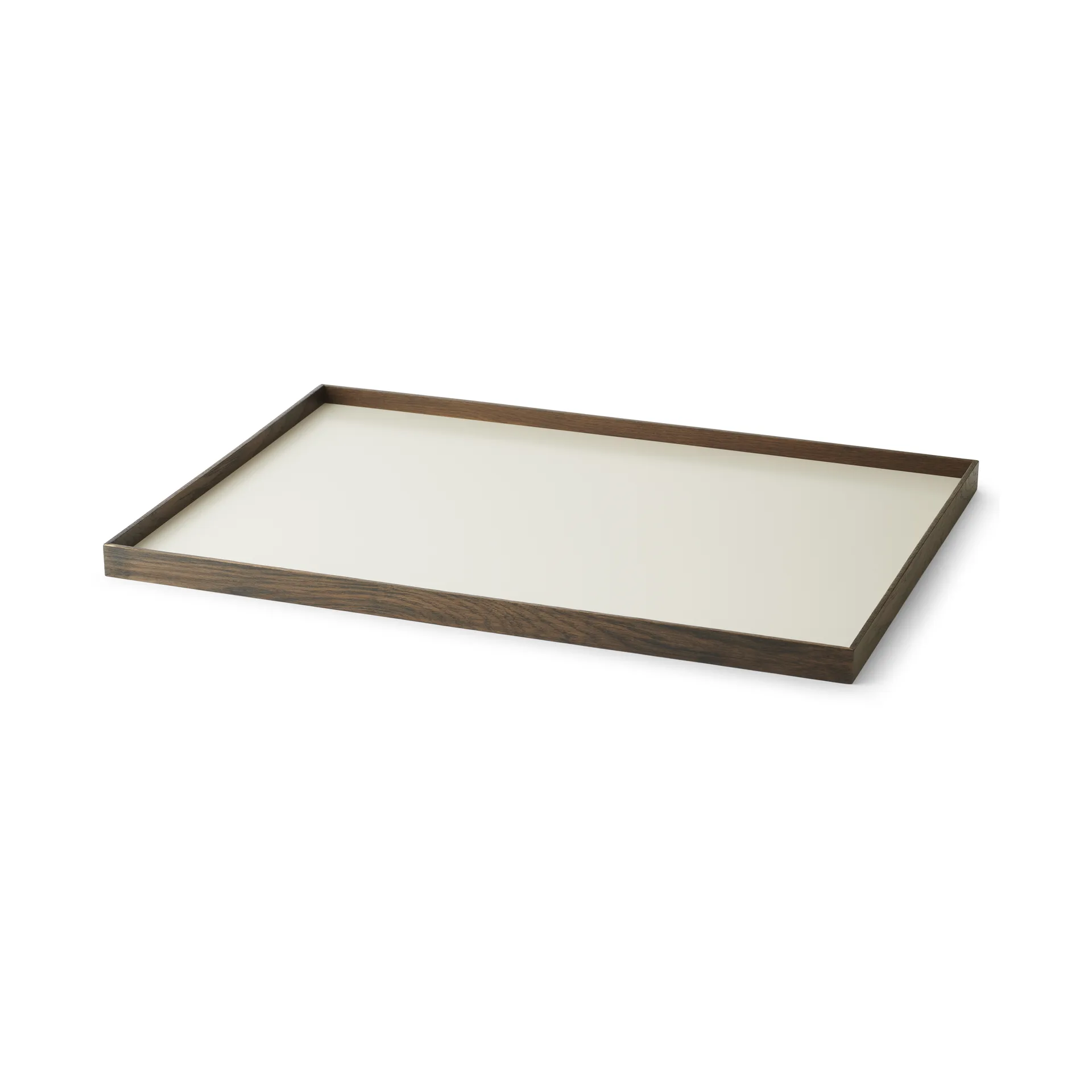 Bandeja Frame large 35,5x50,6 cm, Roble ahumado-beige Gejst