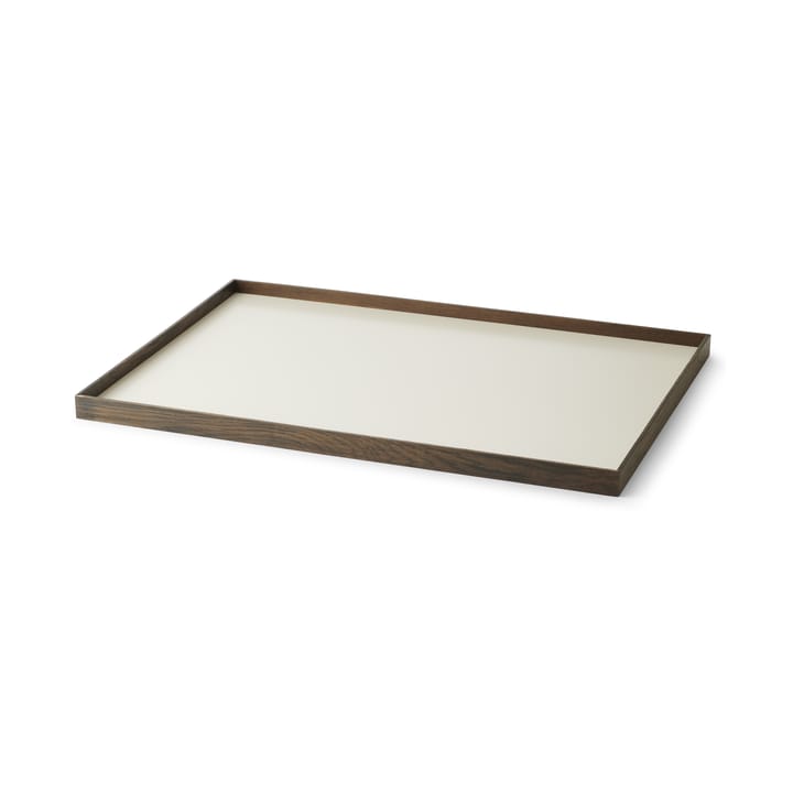 Bandeja Frame large 35,5x50,6 cm - Roble ahumado-beige - Gejst