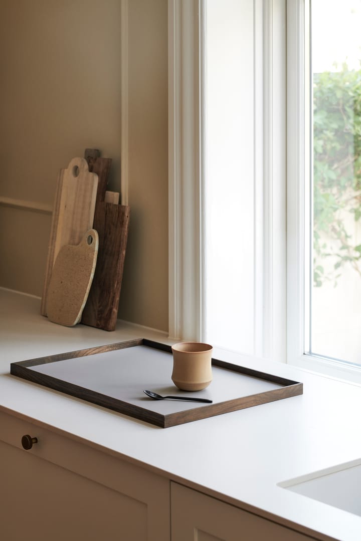 Bandeja Frame large 35,5x50,6 cm, Roble ahumado-gris Gejst