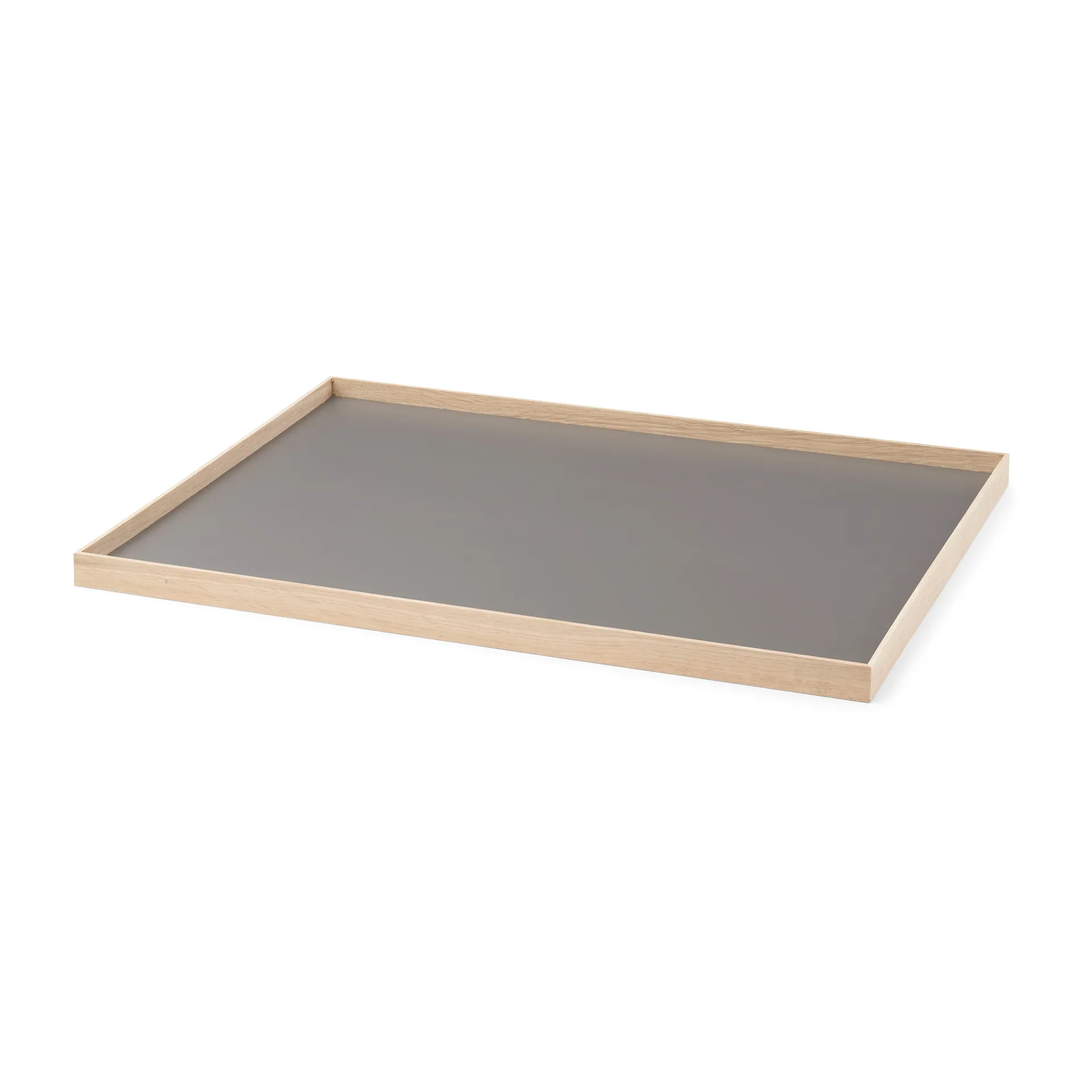 Bandeja Frame large 35,5x50,6 cm, roble-gris claro Gejst