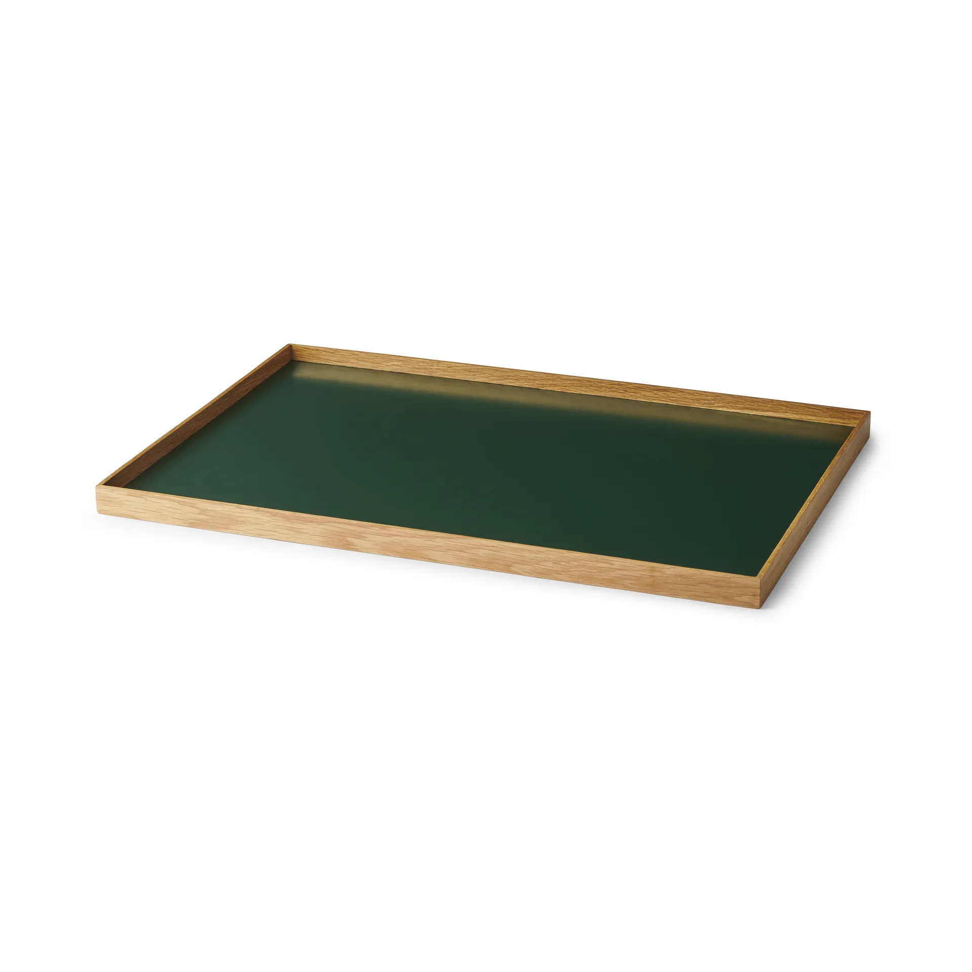 Bandeja Frame large 35,5x50,6 cm, Roble-verde Gejst