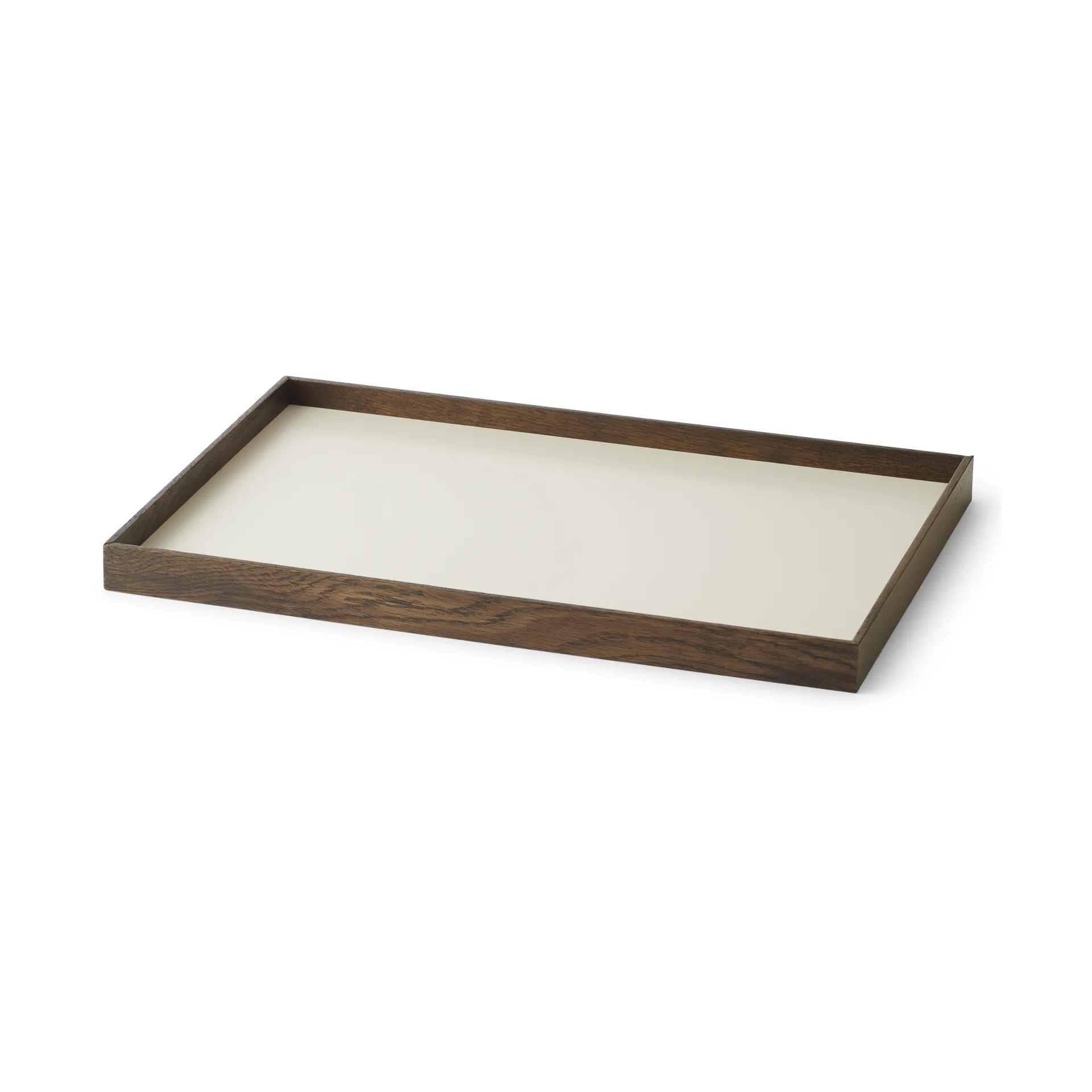 Bandeja Frame medium 23x34 cm, Roble ahumado-beige Gejst