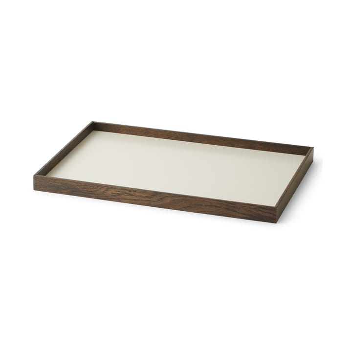 Bandeja Frame medium 23x34 cm - Roble ahumado-beige - Gejst