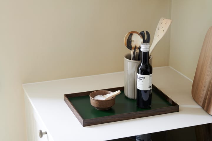 Bandeja Frame medium 23x34 cm, Roble ahumado-verde Gejst