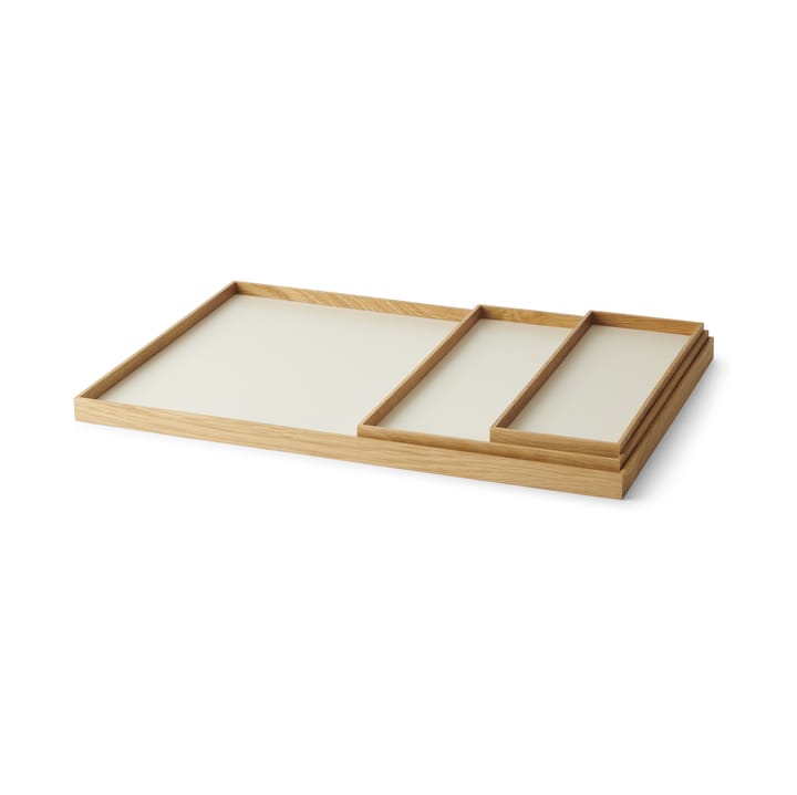 Bandeja Frame medium 23x34 cm, Roble-beige Gejst