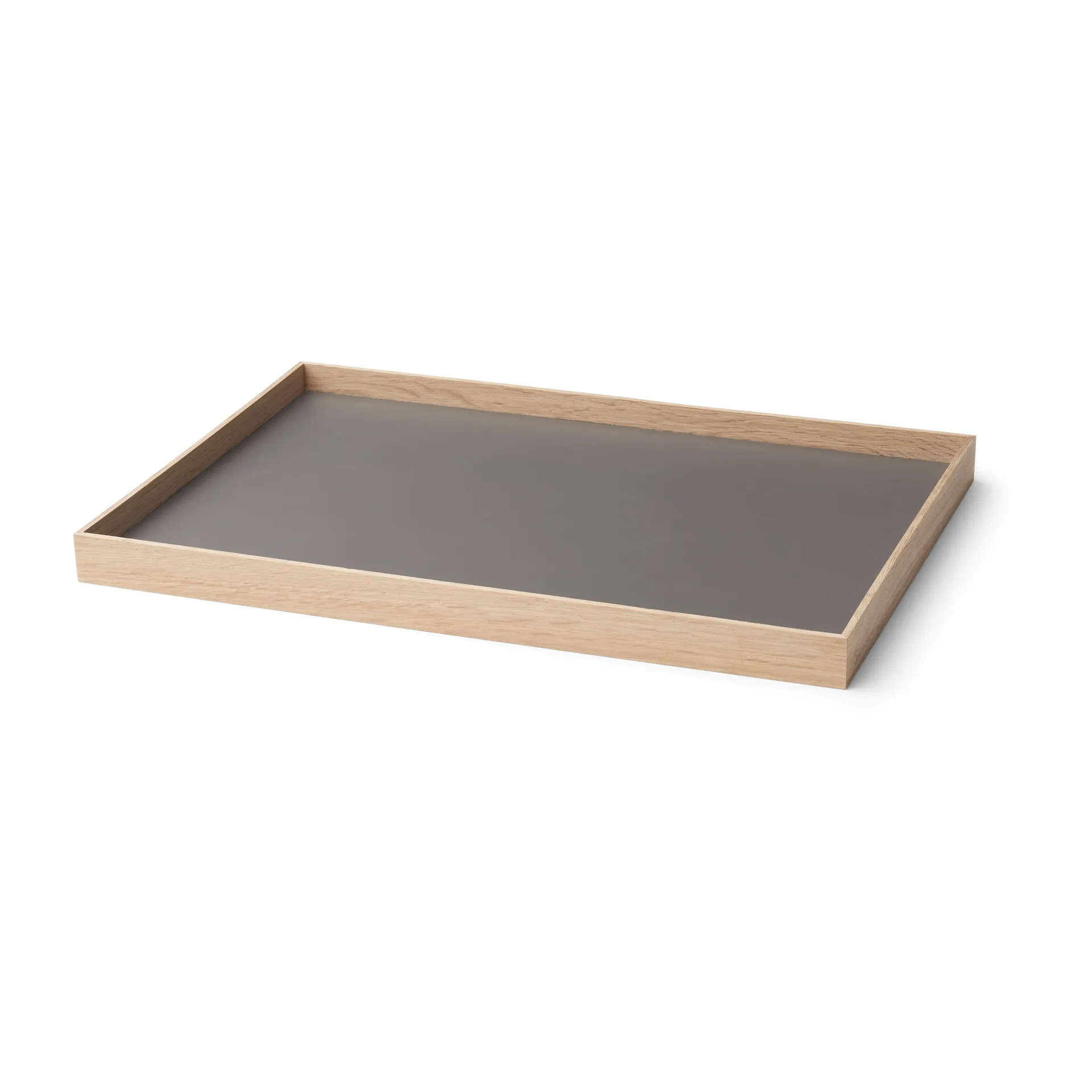 Bandeja Frame medium 23x34 cm, roble-gris claro Gejst