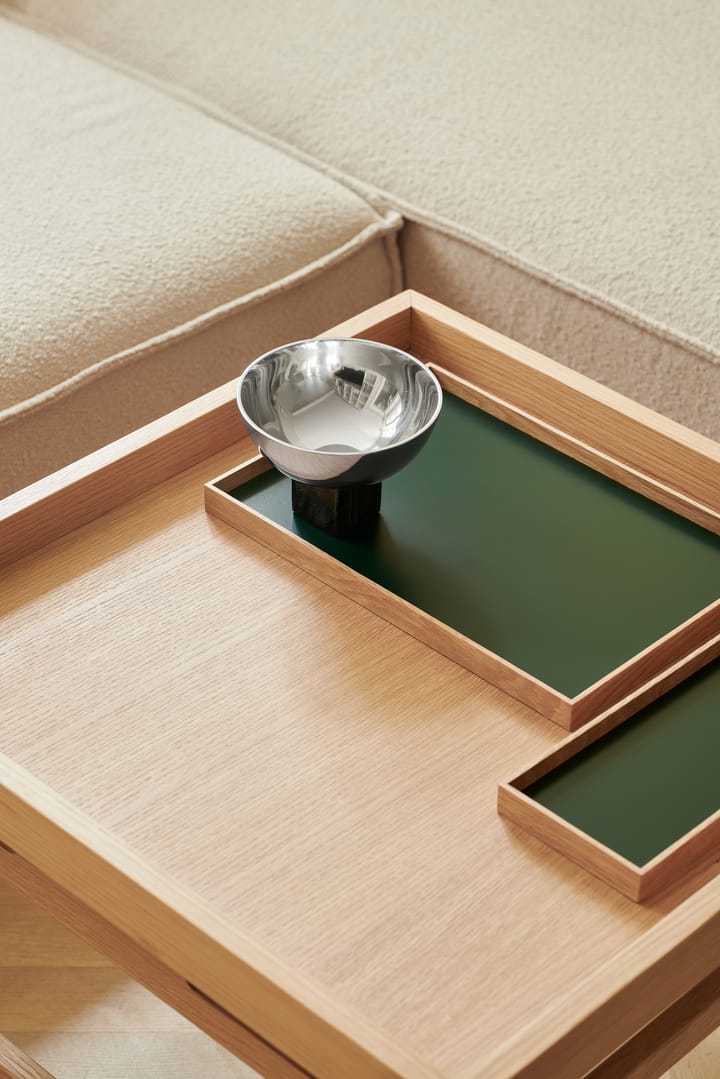 Bandeja Frame medium 23x34 cm, Roble-verde Gejst