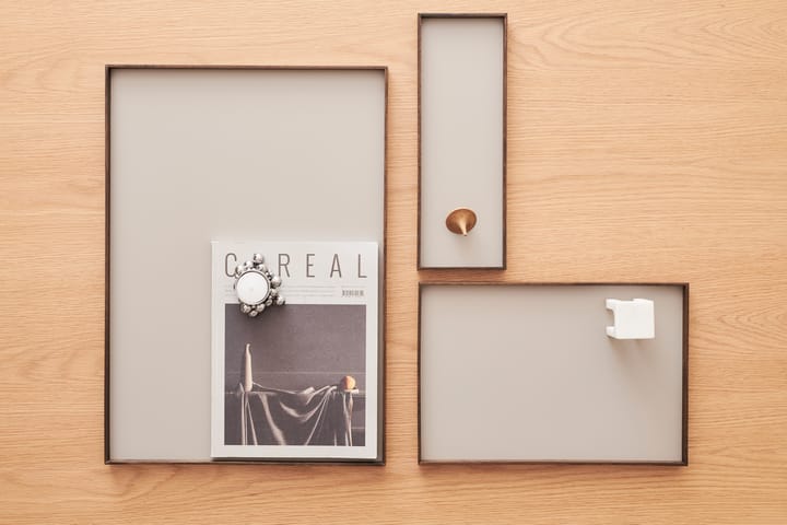 Bandeja Frame small 11x32,4 cm, Roble ahumado-gris Gejst