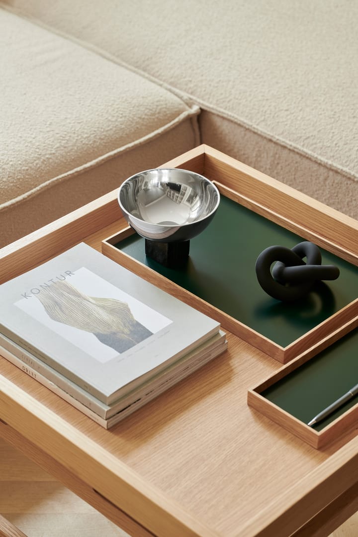 Bandeja Frame small 11x32,4 cm, Roble-verde Gejst