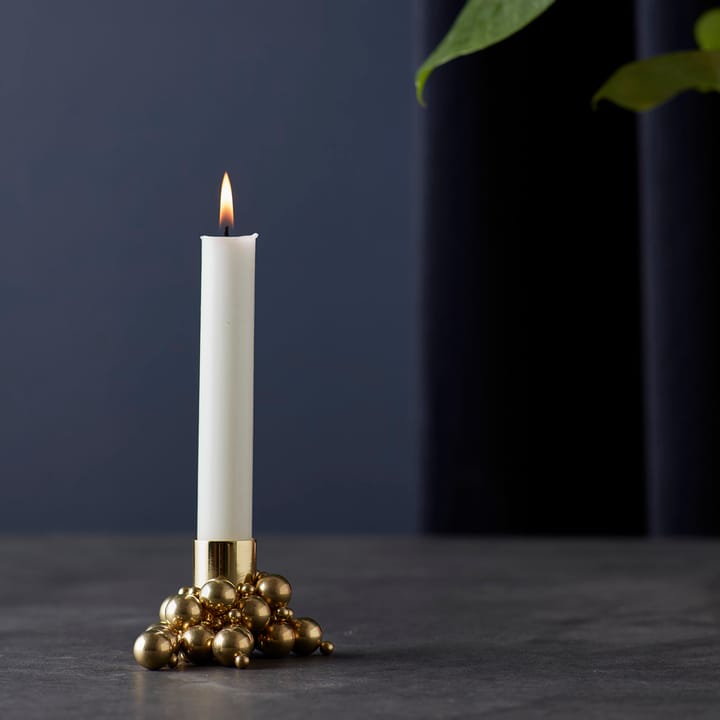 Candelabro Molekyl 1, latón Gejst
