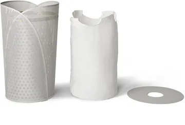 Cesto de ropa Oya 75 L - Gris cálido - Gejst