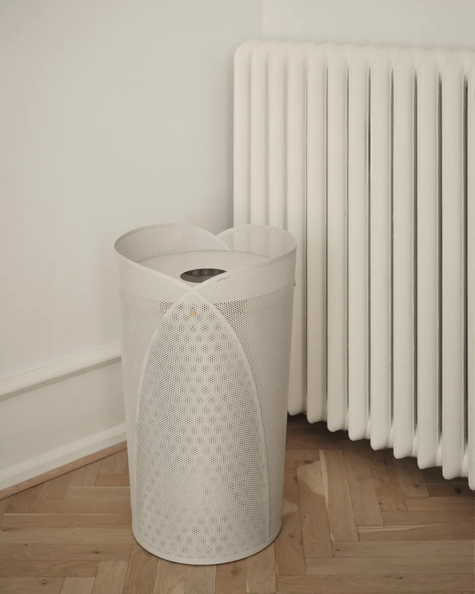  Cesto de ropa Oya 75 L, Gris cálido Gejst