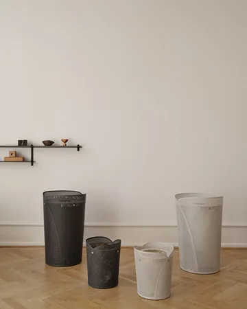 Cesto de ropa Oya 75 L - Gris cálido - Gejst