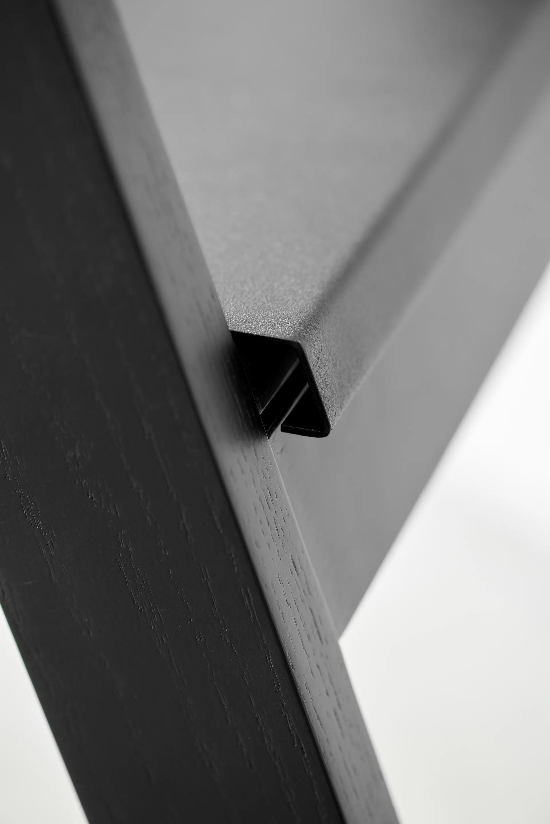 Escalera de tijera Reech, negro Gejst