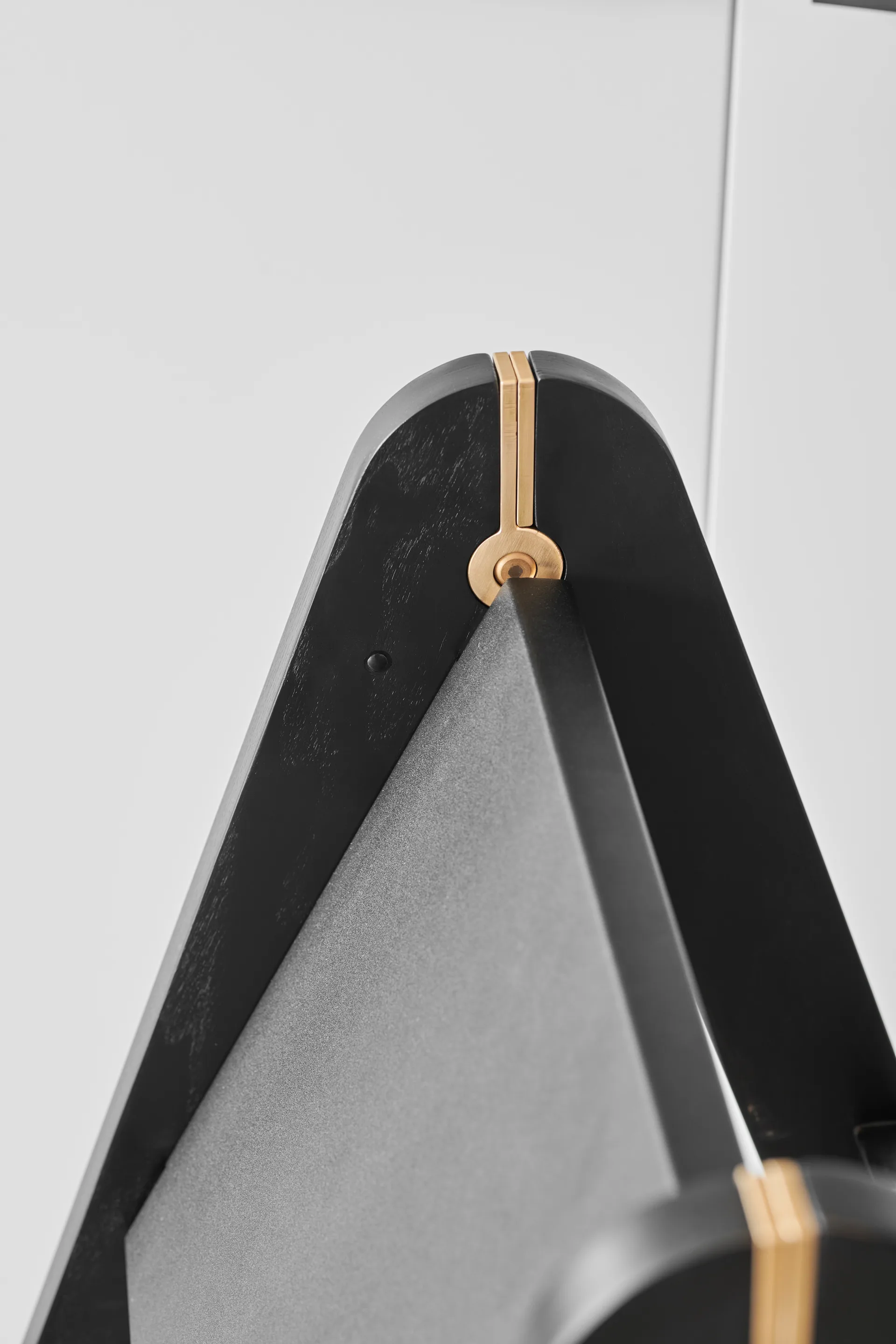 Escalera de tijera Reech, negro Gejst