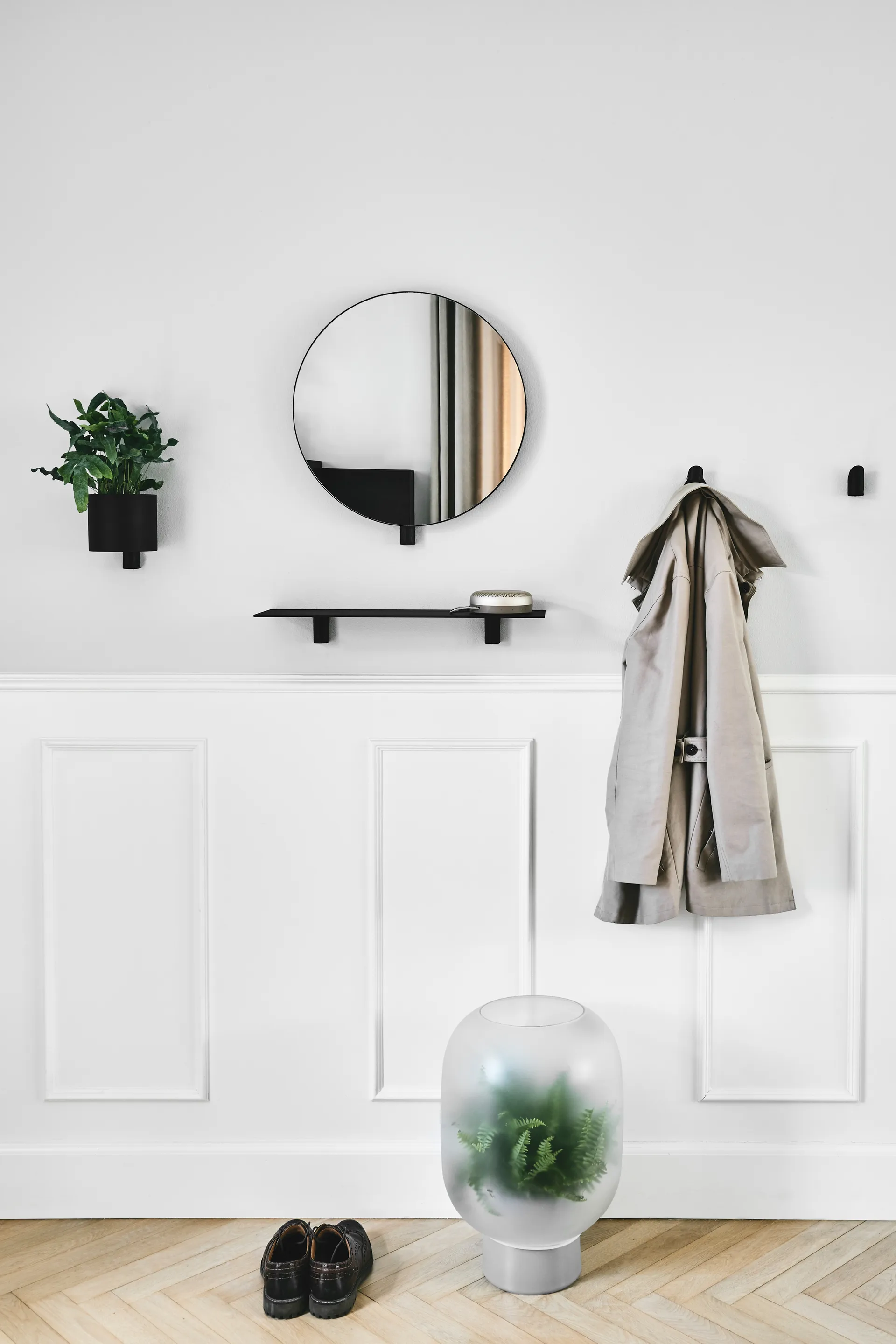 Estantería Kollage 60 cm, negro Gejst