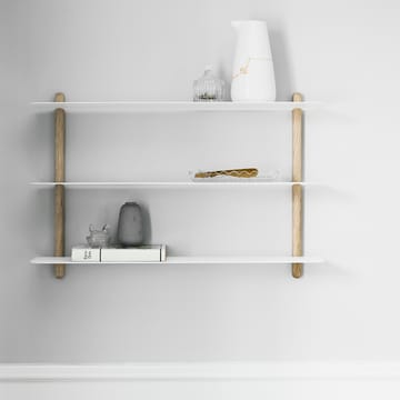 Estantería Nivo A - roble claro-blanco - Gejst