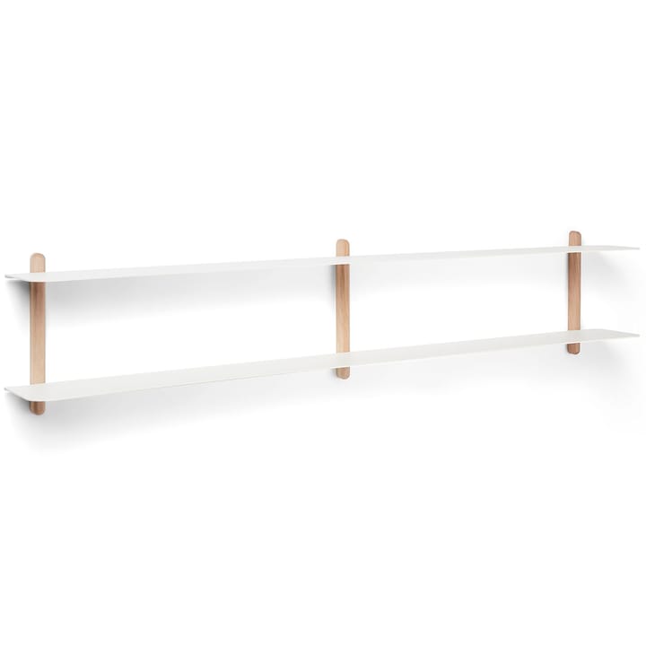 Estantería Nivo C, roble claro-blanco Gejst