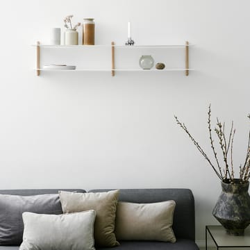 Estantería Nivo C - roble claro-blanco - Gejst