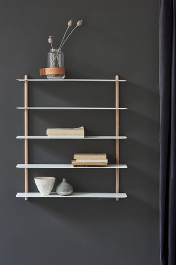 Estantería Nivo E - roble claro-blanco - Gejst