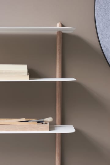 Estantería Nivo E - roble claro-blanco - Gejst
