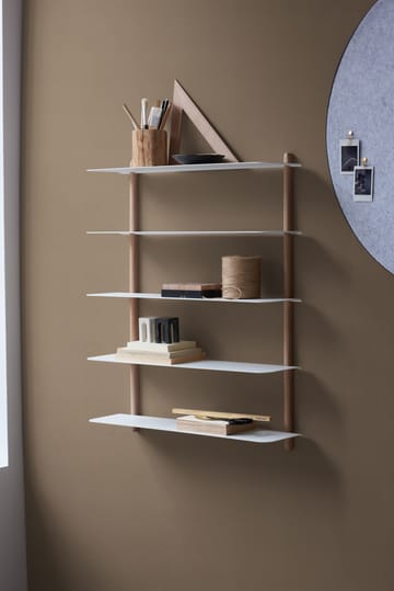 Estantería Nivo E - roble claro-blanco - Gejst