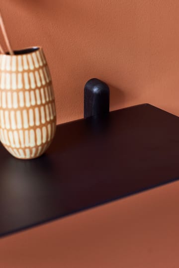 Estantería Nivo G large - Fresno teñido negro-negro - Gejst