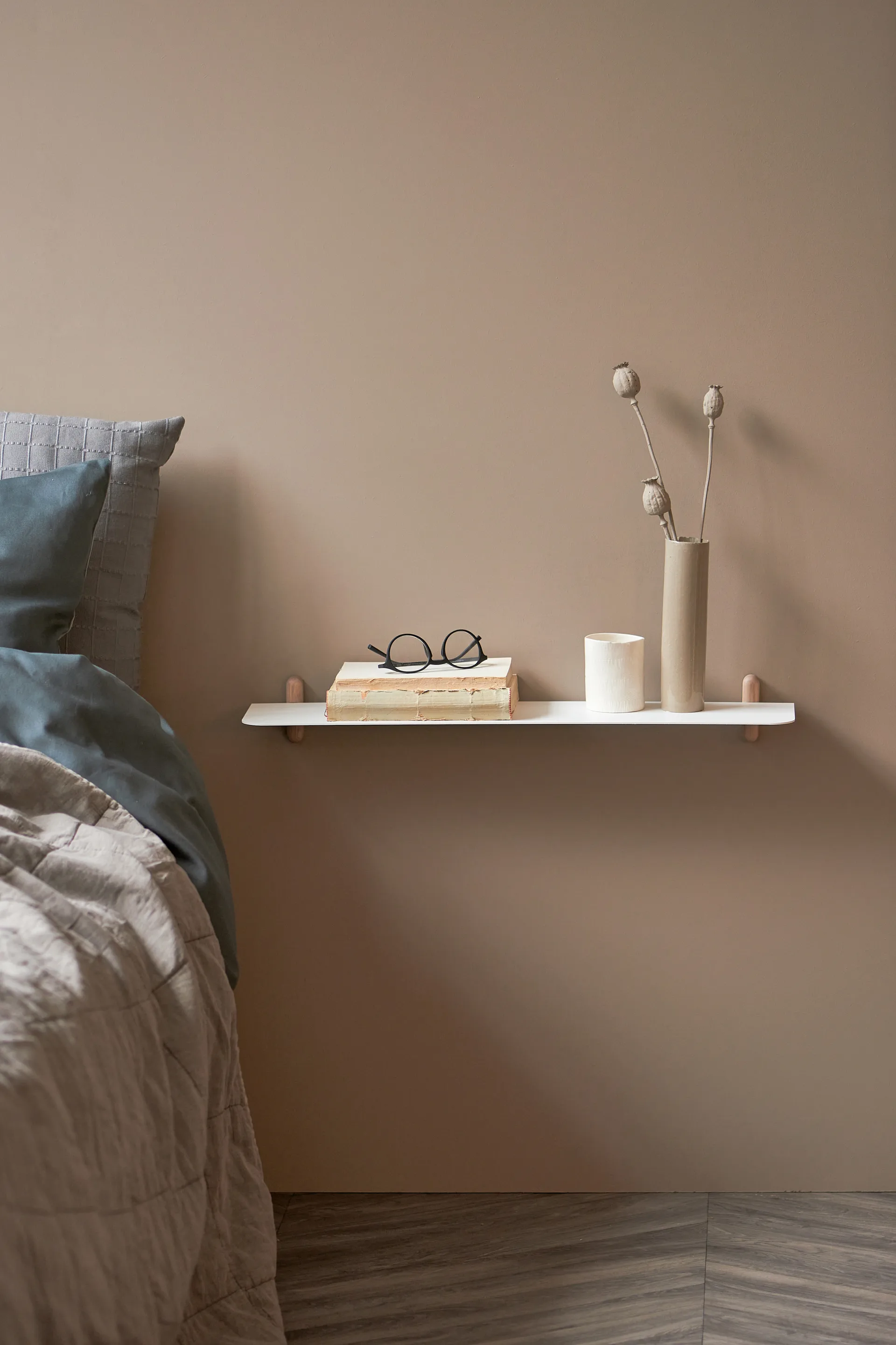 Estantería Nivo G, roble claro-blanco Gejst