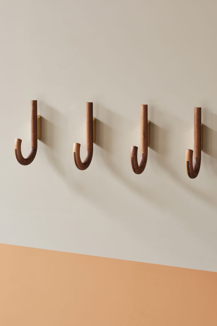 Gancho Hook 19 cm, Nogal-latón Gejst