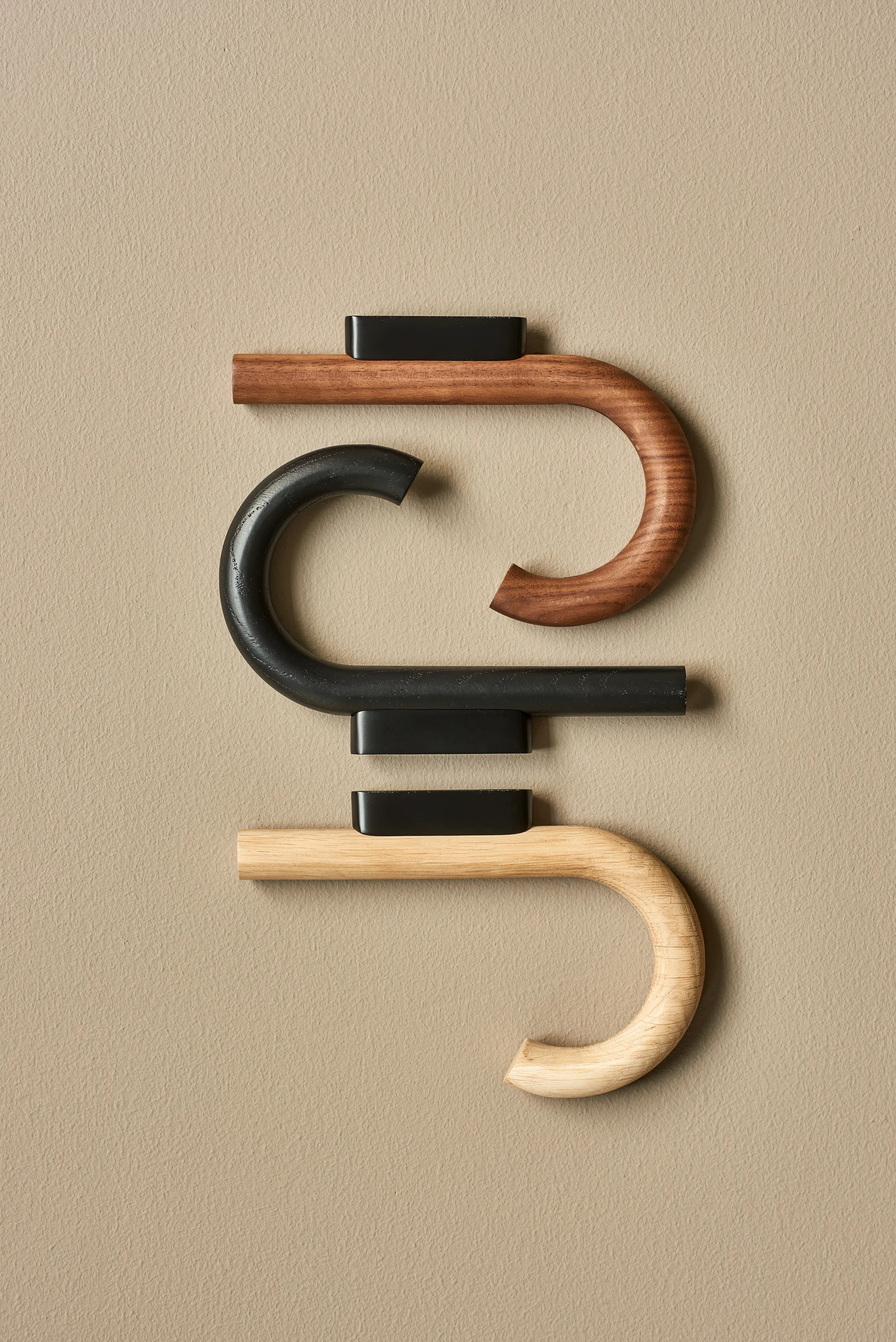 Gancho Hook 19 cm, Roble-negro Gejst