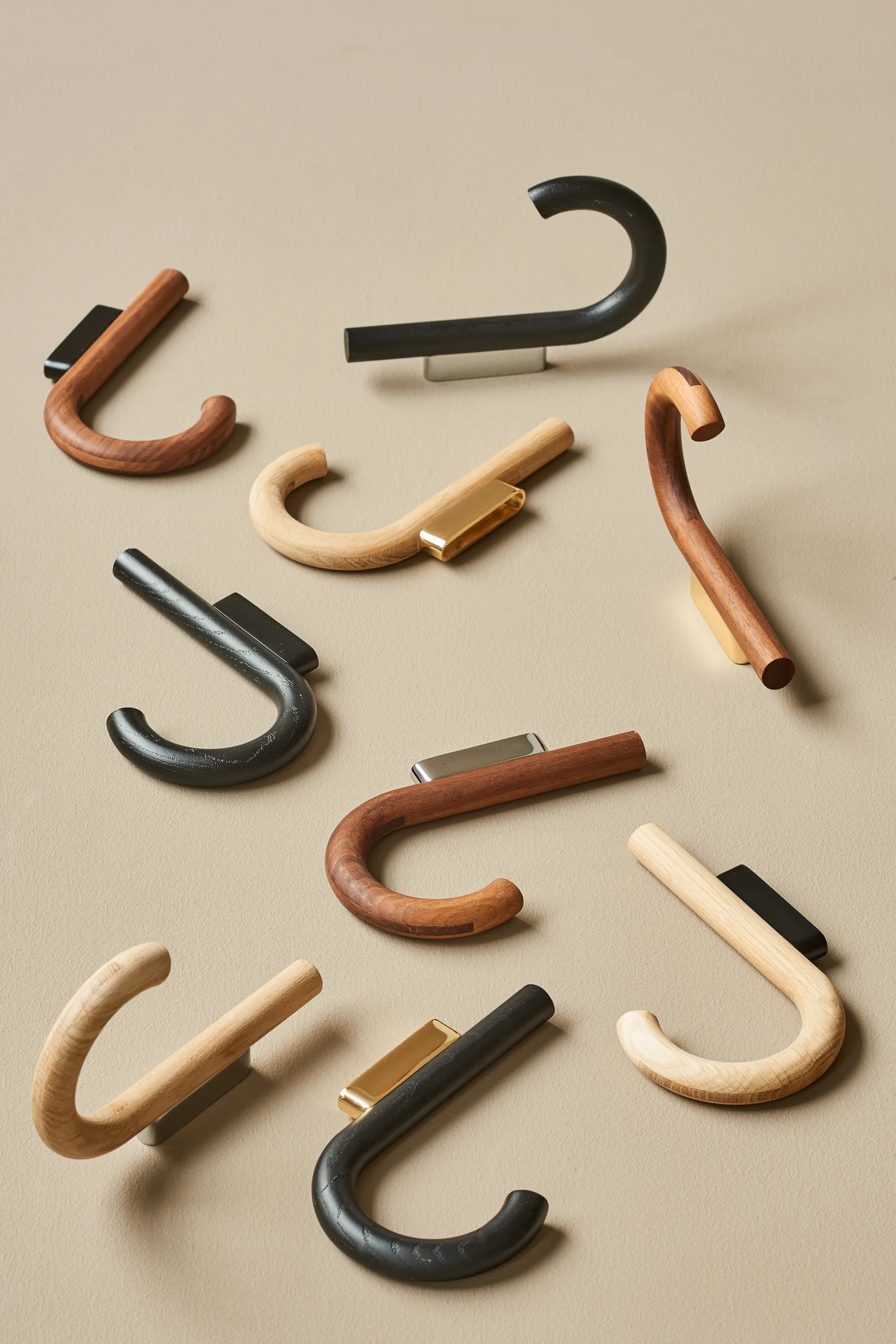 Gancho Hook 19 cm, Roble-negro Gejst